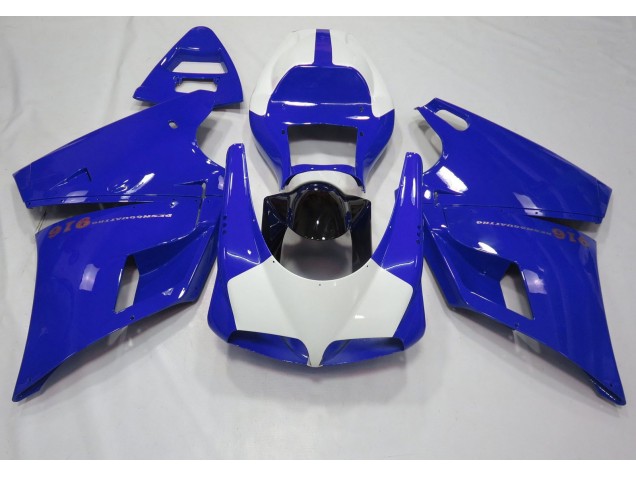 1993-2005 Gloss Blue & White Ducati 996 748 916 998 Motorcycle Fairing UK 1993-2005 Gloss Blue & White Ducati 996 748 916 998 Motorcycle Fairing UK