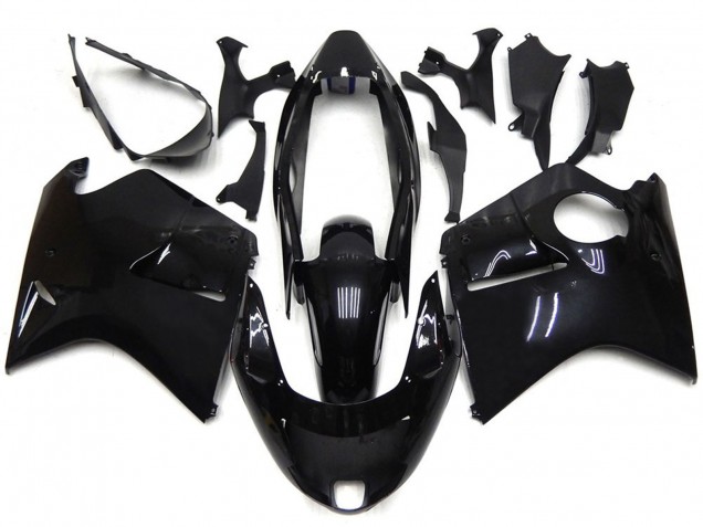 1996-2007 Dark Black Red X Honda CBR1100XX Motorcycle Fairing UK