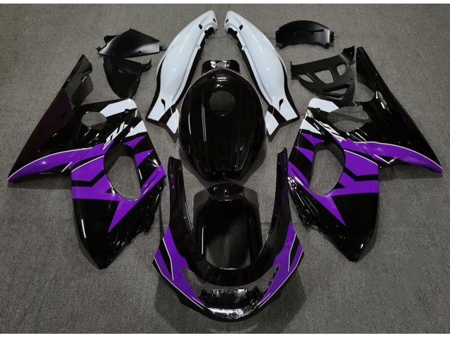 1998-2007 Gloss Black Purple and White Yamaha YZF600 Motorcycle Fairing UK 1998-2007 Gloss Black Purple and White Yamaha YZF600 Motorcycle Fairing UK