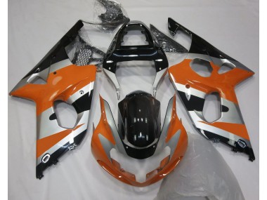 2000-2002 Orange Silver OEM Style Suzuki GSXR 1000 Motorcycle Fairing UK