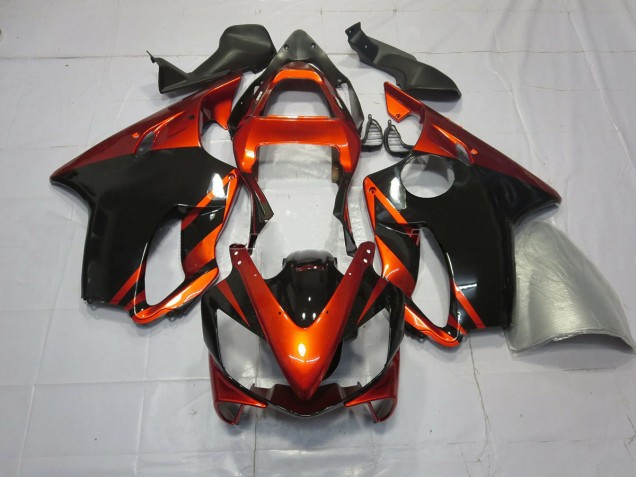 2001-2003 Deep Orange and Black Honda CBR600 F4i Motorcycle Fairing UK 2001-2003 Deep Orange and Black Honda CBR600 F4i Motorcycle Fairing UK