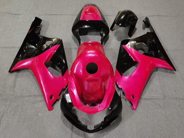 2001-2003 Gloss Pink and Black Suzuki GSXR 600-750 Motorcycle Fairing UK 2001-2003 Gloss Pink and Black Suzuki GSXR 600-750 Motorcycle Fairing UK