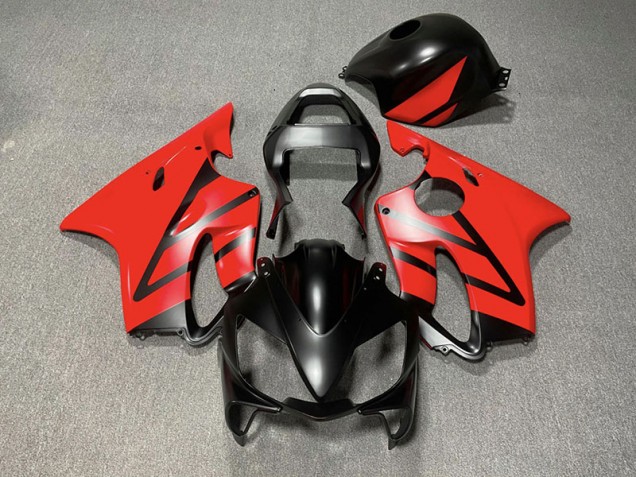 2001-2003 Matte Black and Red Honda CBR600 F4i Motorcycle Fairing UK 2001-2003 Matte Black and Red Honda CBR600 F4i Motorcycle Fairing UK