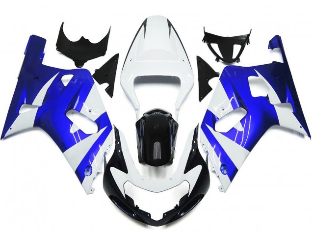 2001-2003 Vibrant Blue and White OEM Style Suzuki GSXR 600-750 Motorcycle Fairing UK 2001-2003 Vibrant Blue and White OEM Style Suzuki GSXR 600-750 Motorcycle Fairing UK
