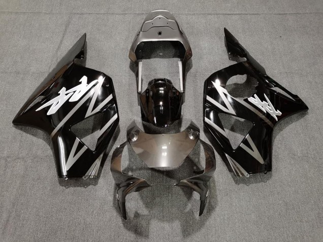 2002-2003 Gloss Silver and Black Honda CBR954 Motorcycle Fairing UK 2002-2003 Gloss Silver and Black Honda CBR954 Motorcycle Fairing UK