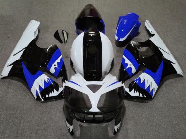 2002-2005 Blue Shark Kawasaki ZX12R Motorcycle Fairing UK