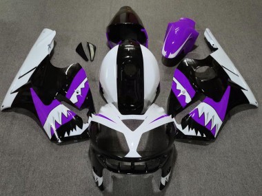 2002-2005 Purple Shark Kawasaki ZX12R Motorcycle Fairing UK