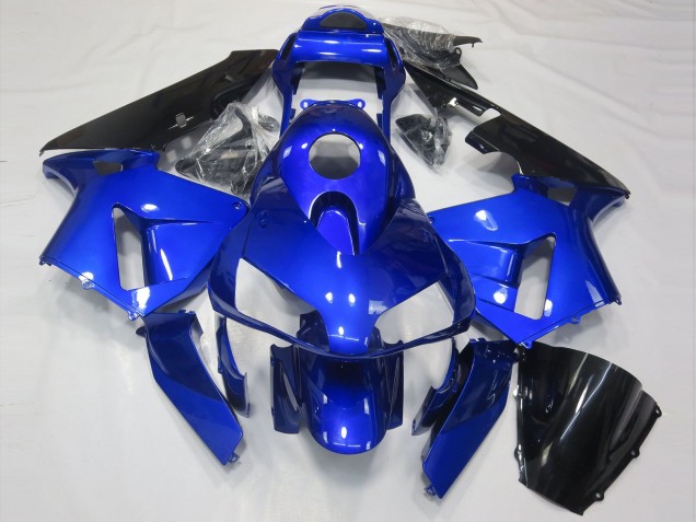2003-2004 Gloss Blue and Black Honda CBR600RR Motorcycle Fairing UK 2003-2004 Gloss Blue and Black Honda CBR600RR Motorcycle Fairing UK