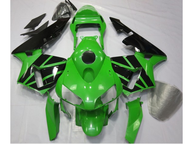 2003-2004 Green Black No Decals Honda CBR600RR Motorcycle Fairing UK 2003-2004 Green Black No Decals Honda CBR600RR Motorcycle Fairing UK
