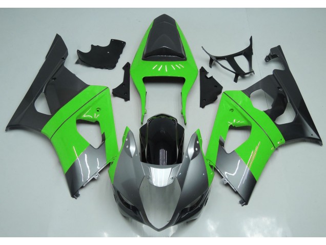 2003-2004 Green Silver and Black Suzuki GSXR 1000 Motorcycle Fairing UK 2003-2004 Green Silver and Black Suzuki GSXR 1000 Motorcycle Fairing UK