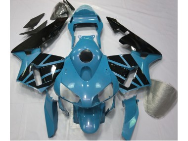 2003-2004 Light Blue & Gloss Black Honda CBR600RR Motorcycle Fairing UK
