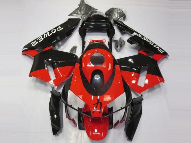 2003-2004 Red Black Power Honda CBR600RR Motorcycle Fairing UK