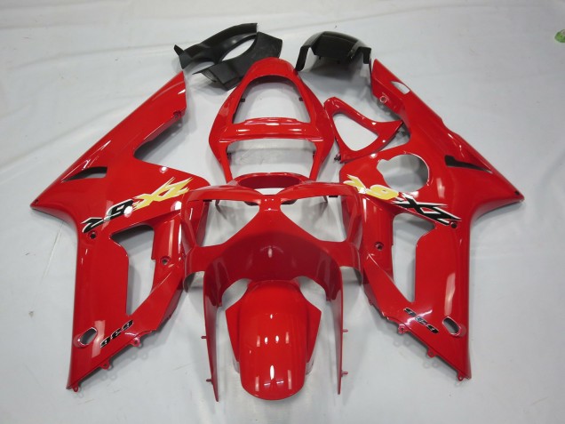 2003-2004 Red Ninja Kawasaki ZX6R Motorcycle Fairing UK 2003-2004 Red Ninja Kawasaki ZX6R Motorcycle Fairing UK
