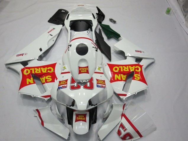 2003-2004 San Carlo 58 Honda CBR600RR Motorcycle Fairing UK 2003-2004 San Carlo 58 Honda CBR600RR Motorcycle Fairing UK
