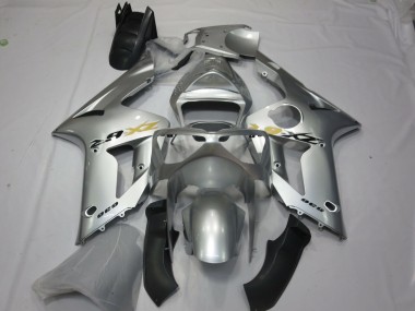 2003-2004 Silver OEM Style Kawasaki ZX6R Motorcycle Fairing UK