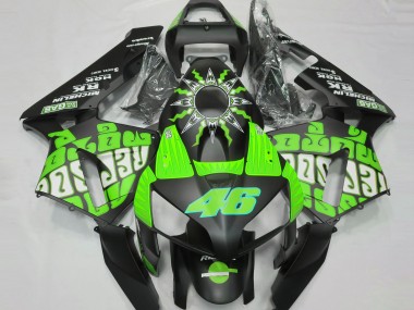 2003-2004 Slime Green Rossi Repsol Honda CBR600RR Motorcycle Fairing UK
