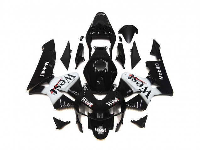2003-2004 West Mobil 1 Honda CBR600RR Motorcycle Fairing UK 2003-2004 West Mobil 1 Honda CBR600RR Motorcycle Fairing UK
