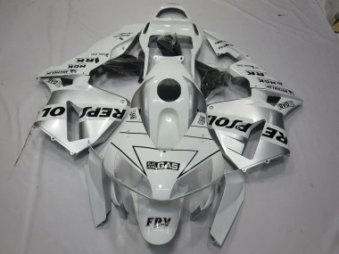 2003-2004 White Silver Repsol Honda CBR600RR Motorcycle Fairing UK