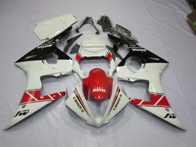 2003-2005 Motul Red and Black Yamaha R6 Motorcycle Fairing UK 2003-2005 Motul Red and Black Yamaha R6 Motorcycle Fairing UK