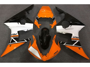 2003-2005 Orange White and Black Yamaha R6 Motorcycle Fairing UK