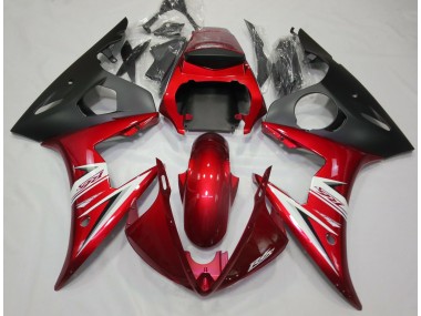 2003-2005 Red & White Yamaha R6 Motorcycle Fairing UK