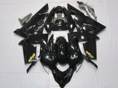 2004-2005 Black Gold Kawasaki ZX10R Motorcycle Fairing UK