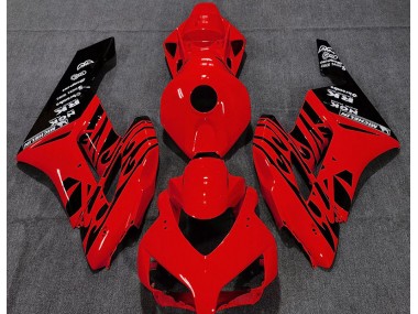 2004-2005 Gloss Red Flame Honda CBR1000RR Motorcycle Fairing UK