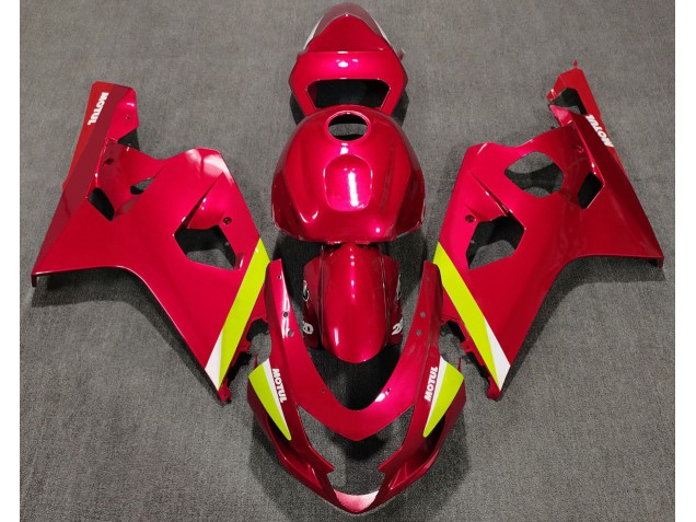 2004-2005 Gloss Red Suzuki GSXR 600-750 Motorcycle Fairing UK 2004-2005 Gloss Red Suzuki GSXR 600-750 Motorcycle Fairing UK