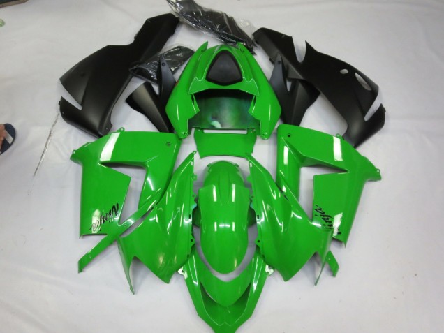 2004-2005 Green Gloss Kawasaki ZX10R Motorcycle Fairing UK 2004-2005 Green Gloss Kawasaki ZX10R Motorcycle Fairing UK