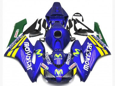 2004-2005 Green Movi Star Honda CBR1000RR Motorcycle Fairing UK
