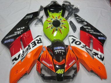 2004-2005 Lime Rossi Repsol Honda CBR1000RR Motorcycle Fairing UK
