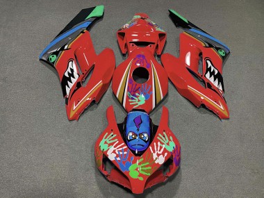 2004-2005 Red Shark Honda CBR1000RR Motorcycle Fairing UK