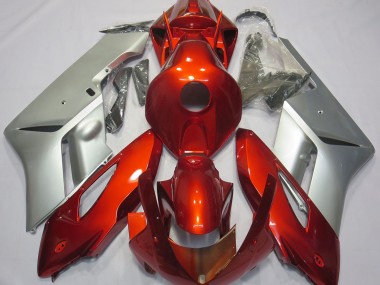 2004-2005 Red Silver Honda CBR1000RR Motorcycle Fairing UK