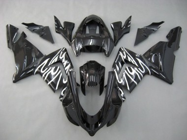 2004-2005 White Flame Kawasaki ZX10R Motorcycle Fairing UK