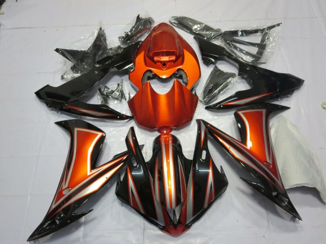 2004-2006 Burnt Orange Yamaha R1 Motorcycle Fairing UK 2004-2006 Burnt Orange Yamaha R1 Motorcycle Fairing UK