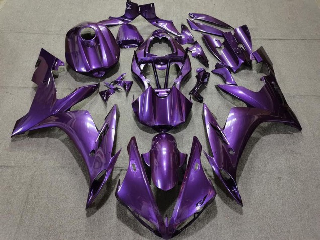 2004-2006 Deep Purple Yamaha R1 Motorcycle Fairing UK 2004-2006 Deep Purple Yamaha R1 Motorcycle Fairing UK