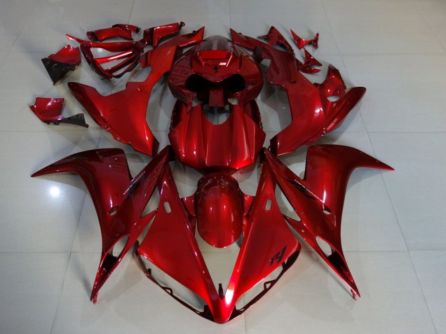 2004-2006 Deep Red Yamaha R1 Motorcycle Fairing UK 2004-2006 Deep Red Yamaha R1 Motorcycle Fairing UK