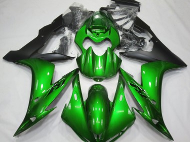 2004-2006 Gloss Green & Black Yamaha R1 Motorcycle Fairing UK