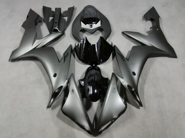 2004-2006 Matte Grey & Gloss Black Yamaha R1 Motorcycle Fairing UK