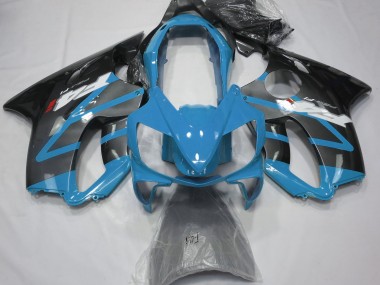 2004-2007 Gloss Light Blue & Grey Honda CBR600 F4i Motorcycle Fairing UK