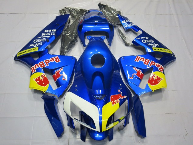 2005-2006 Blue Red Bull Style Honda CBR600RR Motorcycle Fairing UK 2005-2006 Blue Red Bull Style Honda CBR600RR Motorcycle Fairing UK