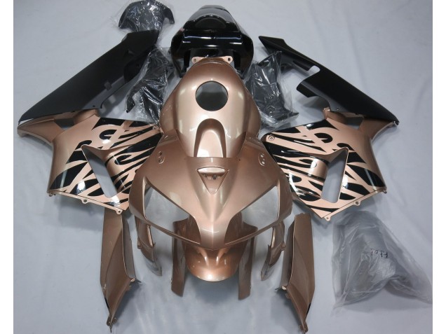 2005-2006 Bronze Flame Honda CBR600RR Motorcycle Fairing UK 2005-2006 Bronze Flame Honda CBR600RR Motorcycle Fairing UK