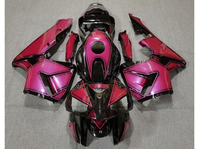 2005-2006 Deep Hot Pink Honda CBR600RR Motorcycle Fairing UK 2005-2006 Deep Hot Pink Honda CBR600RR Motorcycle Fairing UK