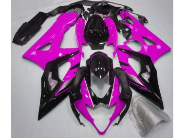 2005-2006 Gloss Pink and Black Suzuki GSXR 1000 Motorcycle Fairing UK