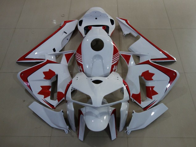 2005-2006 Gloss White Canada Honda CBR600RR Motorcycle Fairing UK