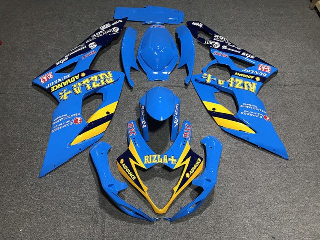 2005-2006 Light Blue Rizla Suzuki GSXR 1000 Motorcycle Fairing UK 2005-2006 Light Blue Rizla Suzuki GSXR 1000 Motorcycle Fairing UK