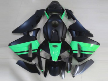 2005-2006 Matte Black & Special Green Honda CBR600RR Motorcycle Fairing UK