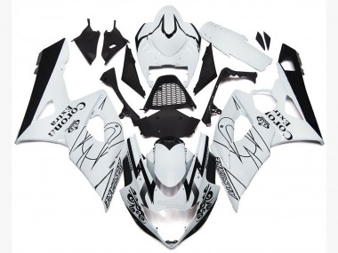 2005-2006 OEM White Corona Style Suzuki GSXR 1000 Motorcycle Fairing UK