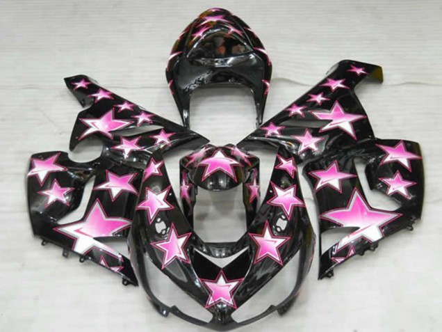 2005-2006 Pink Star Kawasaki ZX6R Motorcycle Fairing UK 2005-2006 Pink Star Kawasaki ZX6R Motorcycle Fairing UK