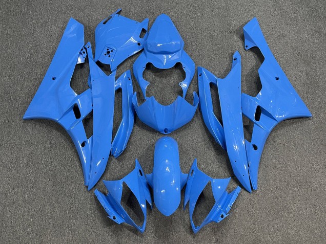 2006-2007 Baby Blue Yamaha R6 Motorcycle Fairing UK 2006-2007 Baby Blue Yamaha R6 Motorcycle Fairing UK